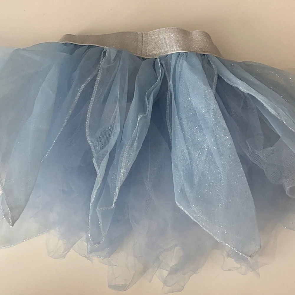 Best Fairy Dust Wishes Blue Tutu with Silver Band - Picture 8 of 8